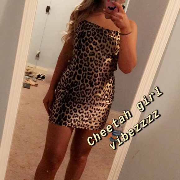 cheetah dress fashion nova